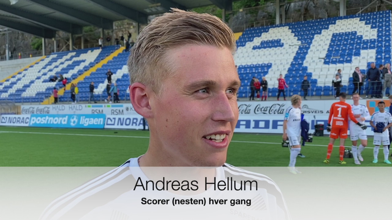 Andreas Hellum lover flere scoringer